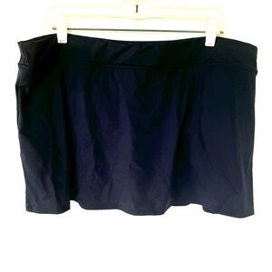 Lands End Women’s Plus Size Swim Skirt Size 22